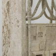 Detail of Petrified Petrol Pump, 2010<br>limestone<br>100x72x128in<br>photo courtesy of Lisson Gallery<br><br>Allora & Calzadilla