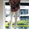 Floral Window Display, 2012<br>Applied vinyl graphic on clear plastic, light boxes<br>Dimensions Variable<br><br>Stella McCartney